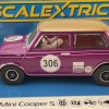 Scalextric C4545 - Austin Mini Cooper S - Jo Polley Cars - Touring Cars Slot Car 1:32 Scale