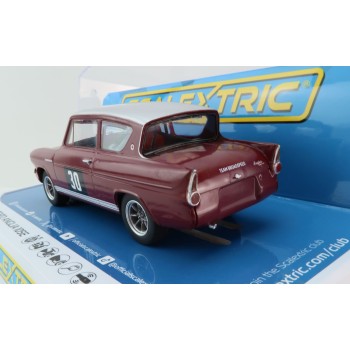 Scalextric C4546 Ford Anglia 105E - Broadspeed Slot Car 1:32 Scale