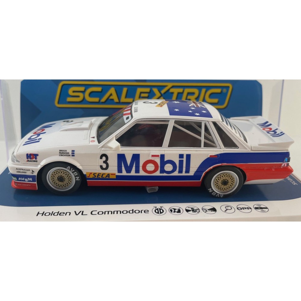 Scalextric C4549 Holden VL Commodore - Spa 1987 - Holden Dealer Team Brock Slot Car 1:32 Scale