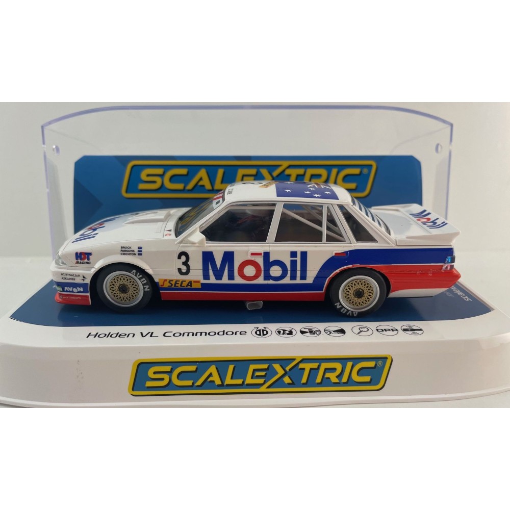 Scalextric C4549 Holden VL Commodore - Spa 1987 - Holden Dealer Team Brock Slot Car 1:32 Scale
