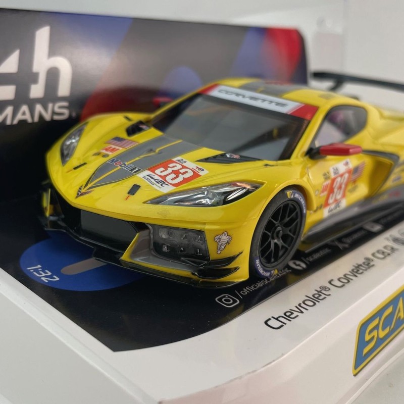 Scalextric C4558 Chevrolet Corvette C8.R 24 Hours Of Le Lans 2023 GTE AM Winner Slot Car 1:32 Scale