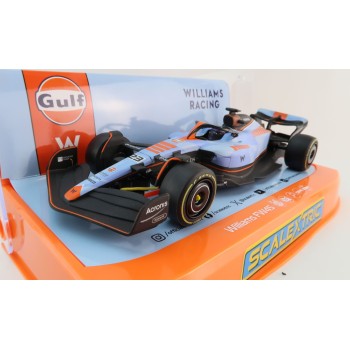 Scalextric C4559 Williams FW45 Alexander Albon F1 Gilf Edition Slot Car 1:32 Scale 