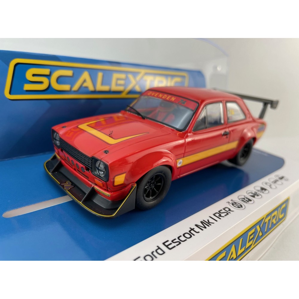 Scalextric C4571 - Ford Escort MK1 RSR - Modified Ford Series - Tom Ovenden Slot Car 1:32 Scale
