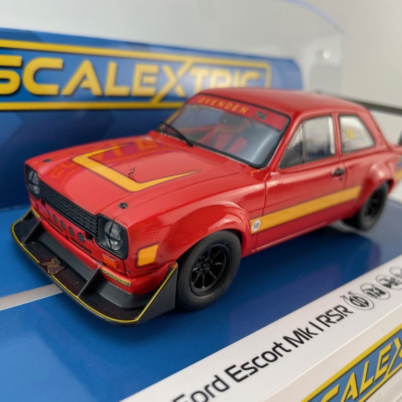 Scalextric C4571 - Ford Escort MK1 RSR - Modified Ford Series - Tom Ovenden Slot Car 1:32 Scale