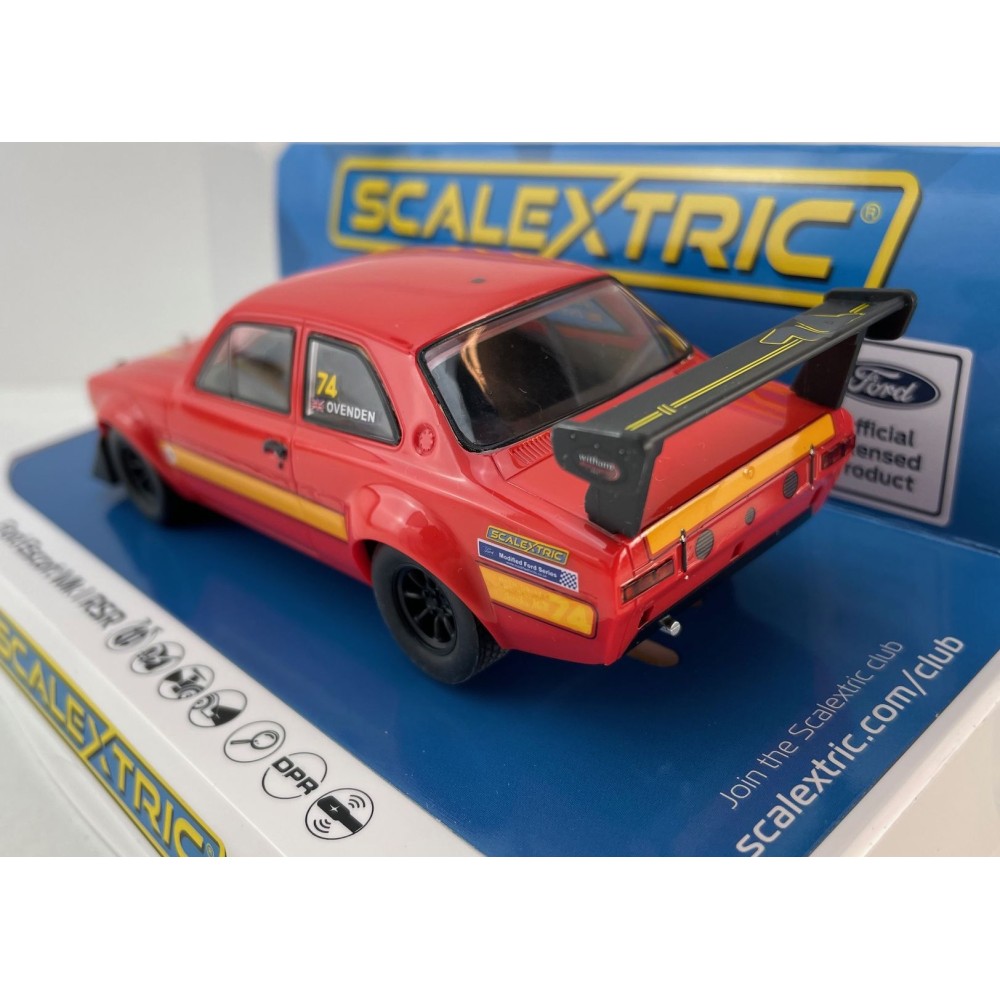 Scalextric C4571 - Ford Escort MK1 RSR - Modified Ford Series - Tom Ovenden Slot Car 1:32 Scale