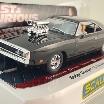 Scalextric C4573 Dodge Charger Dom Toretto - The Fast And The Furious Slot Car 1:32 Scale