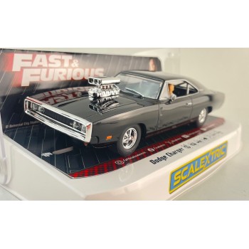 Scalextric C4573 Dodge Charger Dom Toretto - The Fast And The Furious Slot Car 1:32 Scale