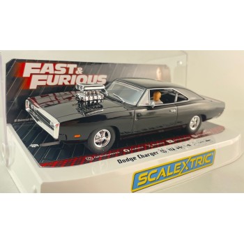 Scalextric C4573 Dodge Charger Dom Toretto - The Fast And The Furious Slot Car 1:32 Scale