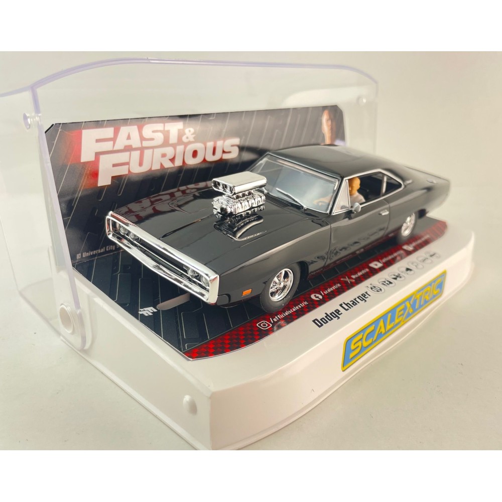 Scalextric C4573 Dodge Charger Dom Toretto - The Fast And The Furious Slot Car 1:32 Scale