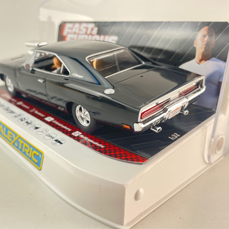 Scalextric C4573 Dodge Charger Dom Toretto - The Fast And The Furious Slot Car 1:32 Scale