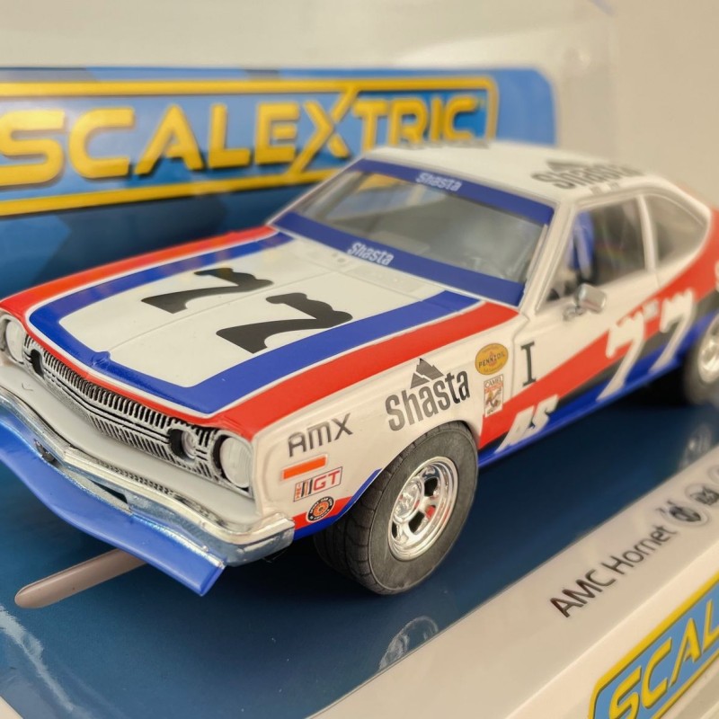 Scalextric C4583 AMC Hornet - Trans Am - Buzz Dwyer Slot Car 1:32 Scale
