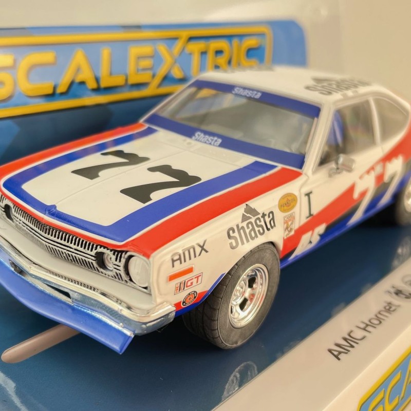 Scalextric C4583 AMC Hornet - Trans Am - Buzz Dwyer Slot Car 1:32 Scale