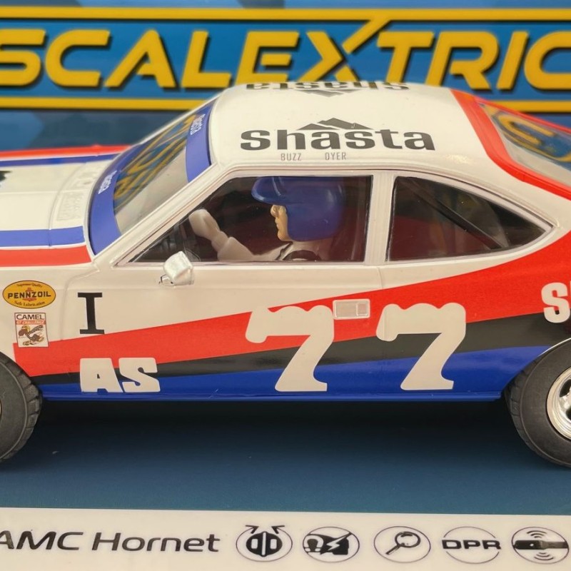 Scalextric C4583 AMC Hornet - Trans Am - Buzz Dwyer Slot Car 1:32 Scale