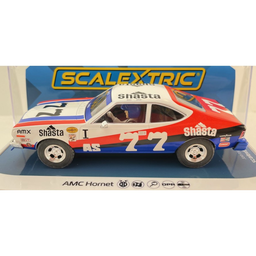 Scalextric C4583 AMC Hornet - Trans Am - Buzz Dwyer Slot Car 1:32 Scale