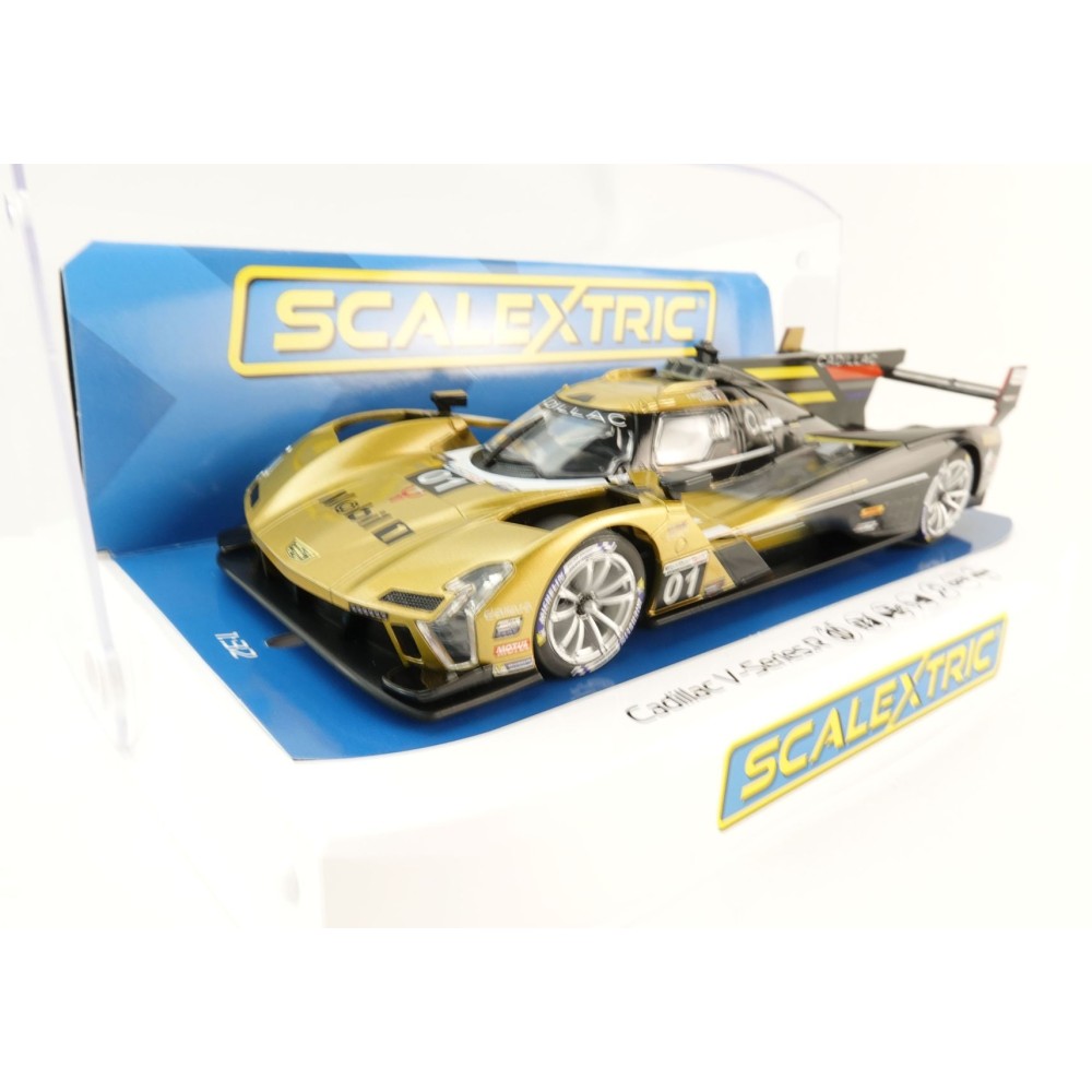 Scalextric C4586 Cadillac V-Series.R Cadillac Racing No.01 12 Hours of Sebring 2024 Slot Car 1:32 Scale