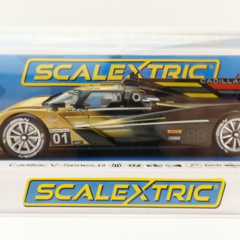 Scalextric C4586 Cadillac V-Series.R Cadillac Racing No.01 12 Hours of Sebring 2024 Slot Car 1:32 Scale