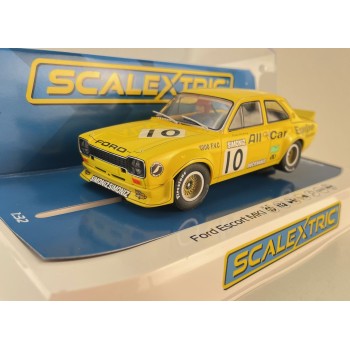 Scalextric C4590 Ford Escort MK1 – All Car Equipe – Nick Whiting Slot Car 1:32 Scale