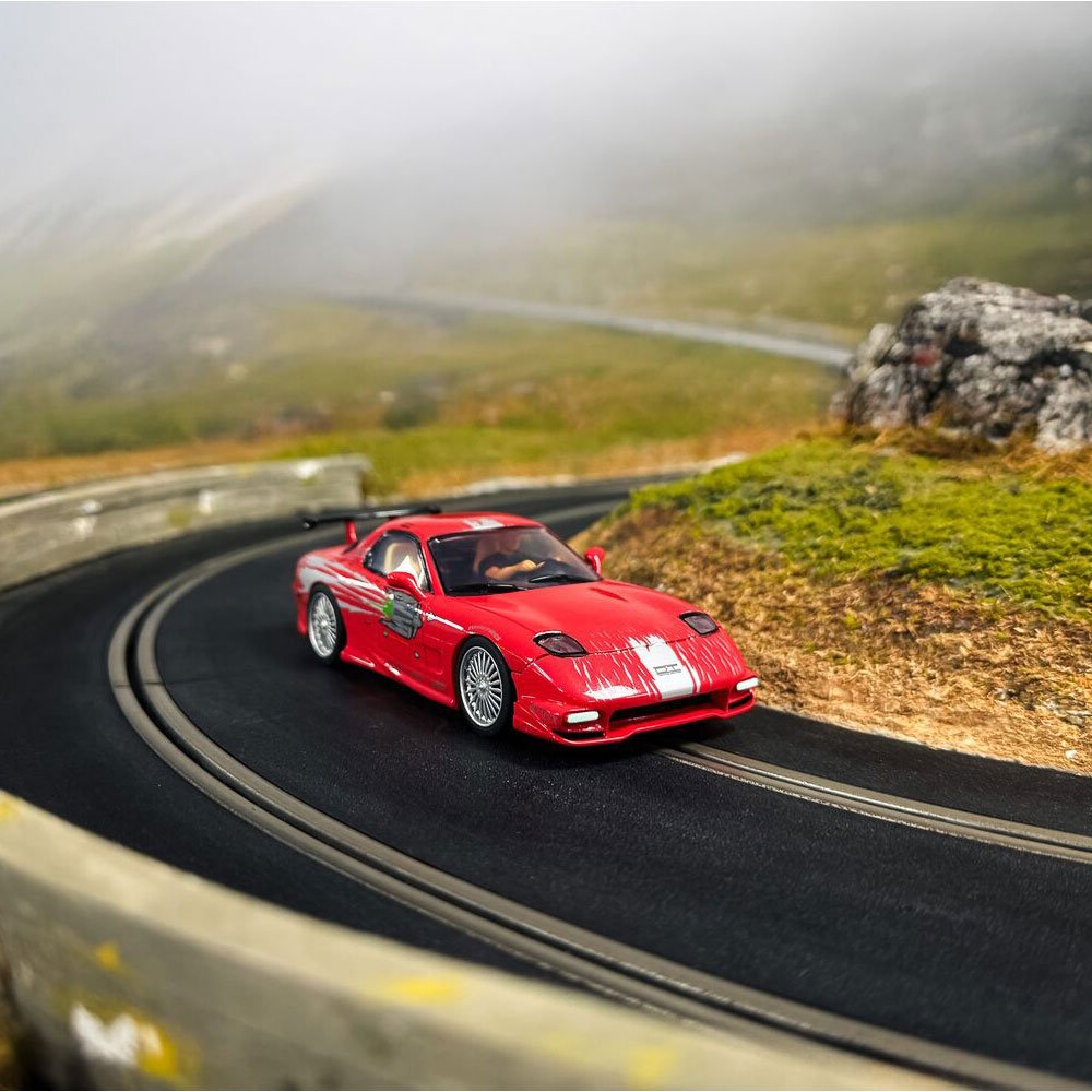 Scalextric C4592 Mazda RX7 - Dom Turetto - The Fast And The Furious Slot Car 1:32 Scale