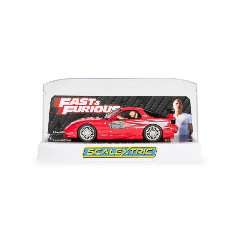 Scalextric C4592 Mazda RX7 - Dom Turetto - The Fast And The Furious Slot Car 1:32 Scale