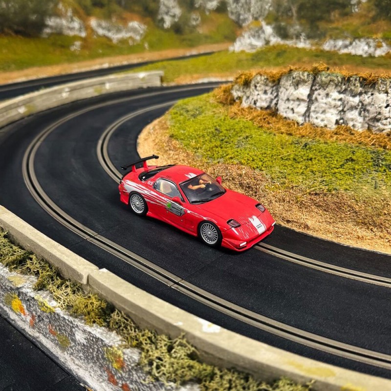 Scalextric C4592 Mazda RX7 - Dom Turetto - The Fast And The Furious Slot Car 1:32 Scale