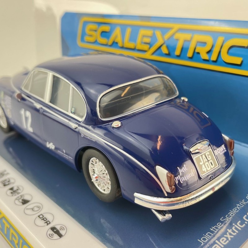 Scalextric C4596 Jaguar MK2 - Grant Williams Racing Slot Car 1:32 Scale