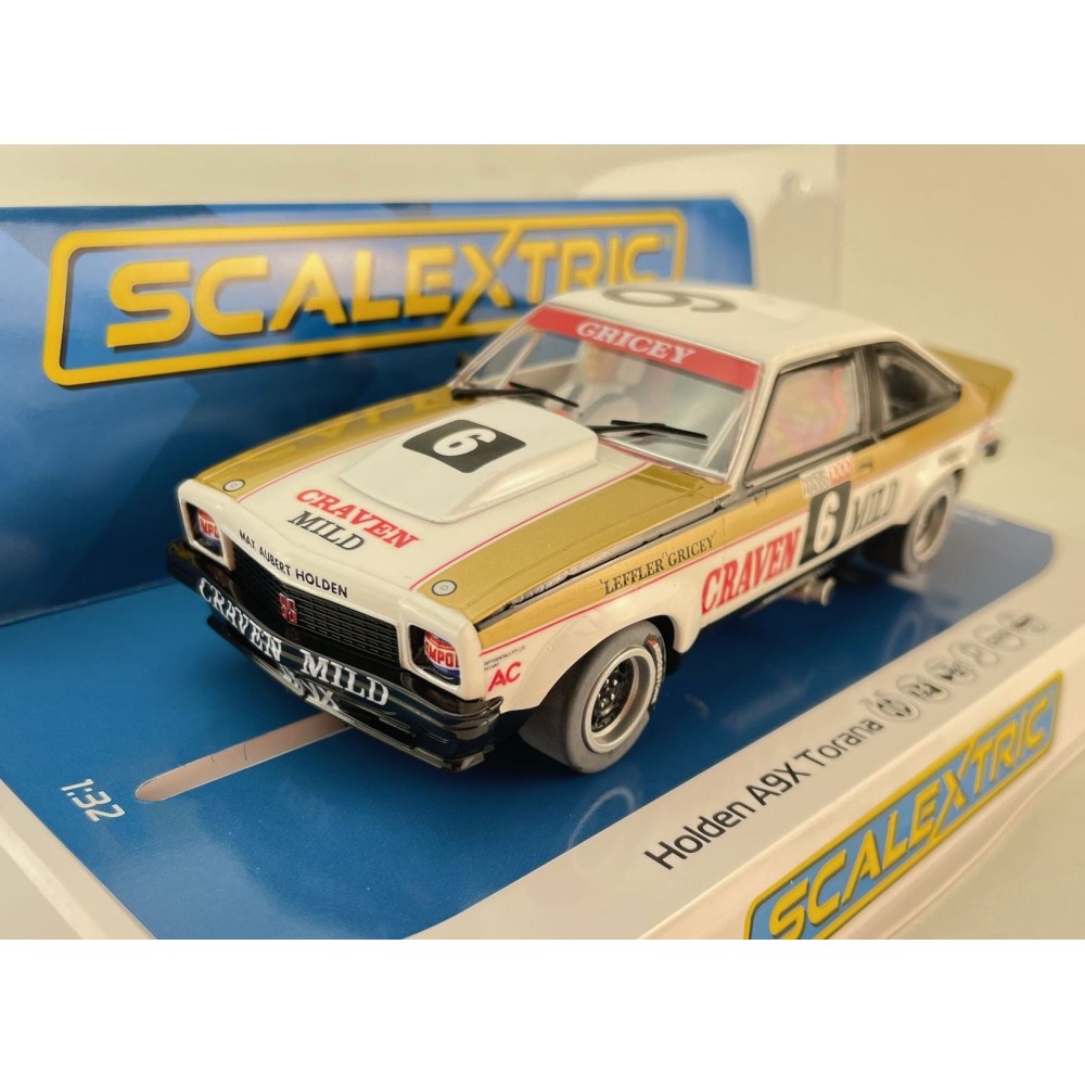 Scalextric C4604F Holden A9X Torana - 1978 Bathurst 2nd Place Grice & Leffl AU Only Slot Car 1:32 Scale