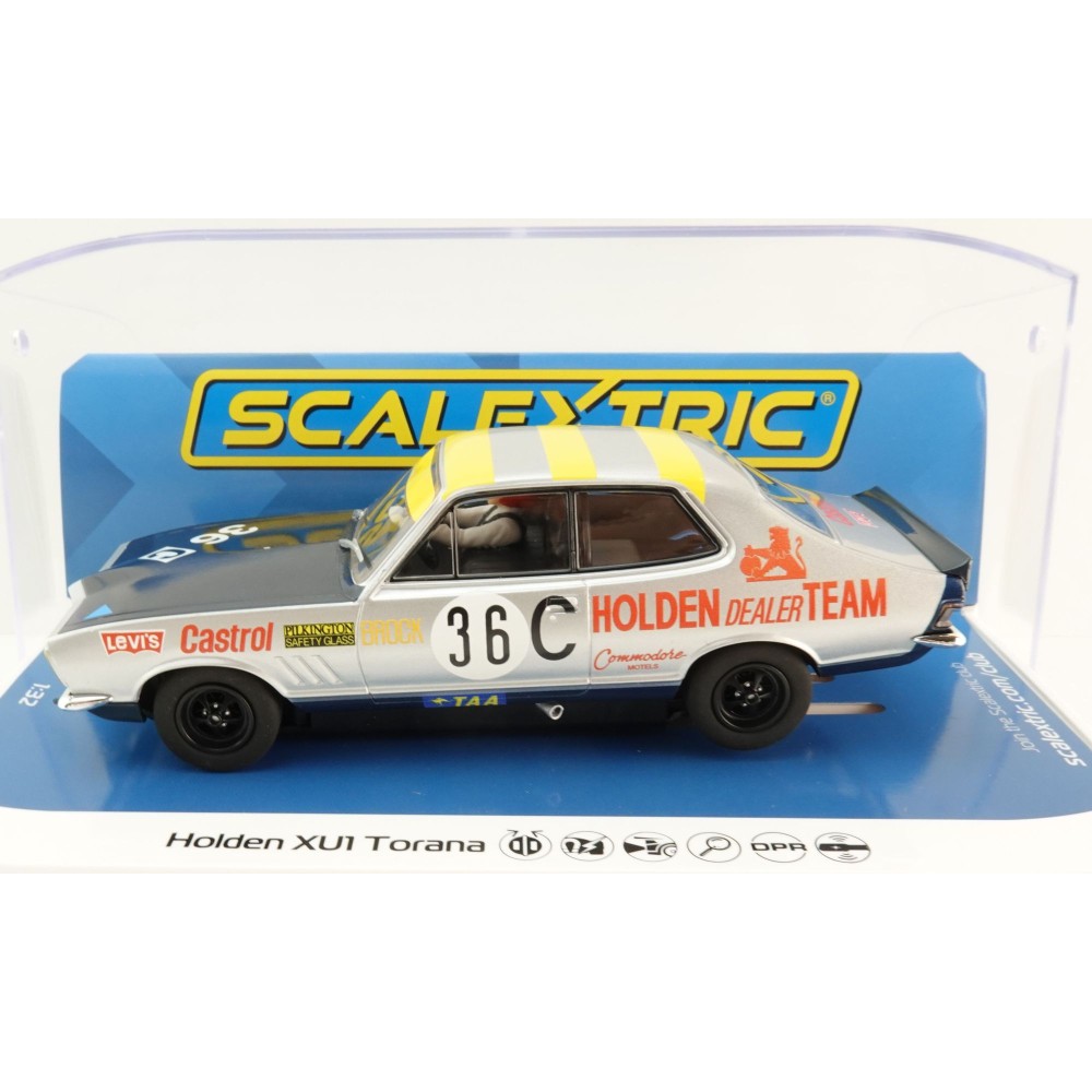 Scalextric C4608F Holden LJ XU-1 Torana - 1972 South Pacfic Touring Series Sandown - Peter Brock AU Only Slot Car 1:32 Scale