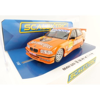 Scalextric C4624 BMW 320i Slot Car - STW 1996 - Jägermeister Slot Car 1:32 Scale