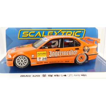 Scalextric C4624 BMW 320i Slot Car - STW 1996 - Jägermeister Slot Car 1:32 Scale