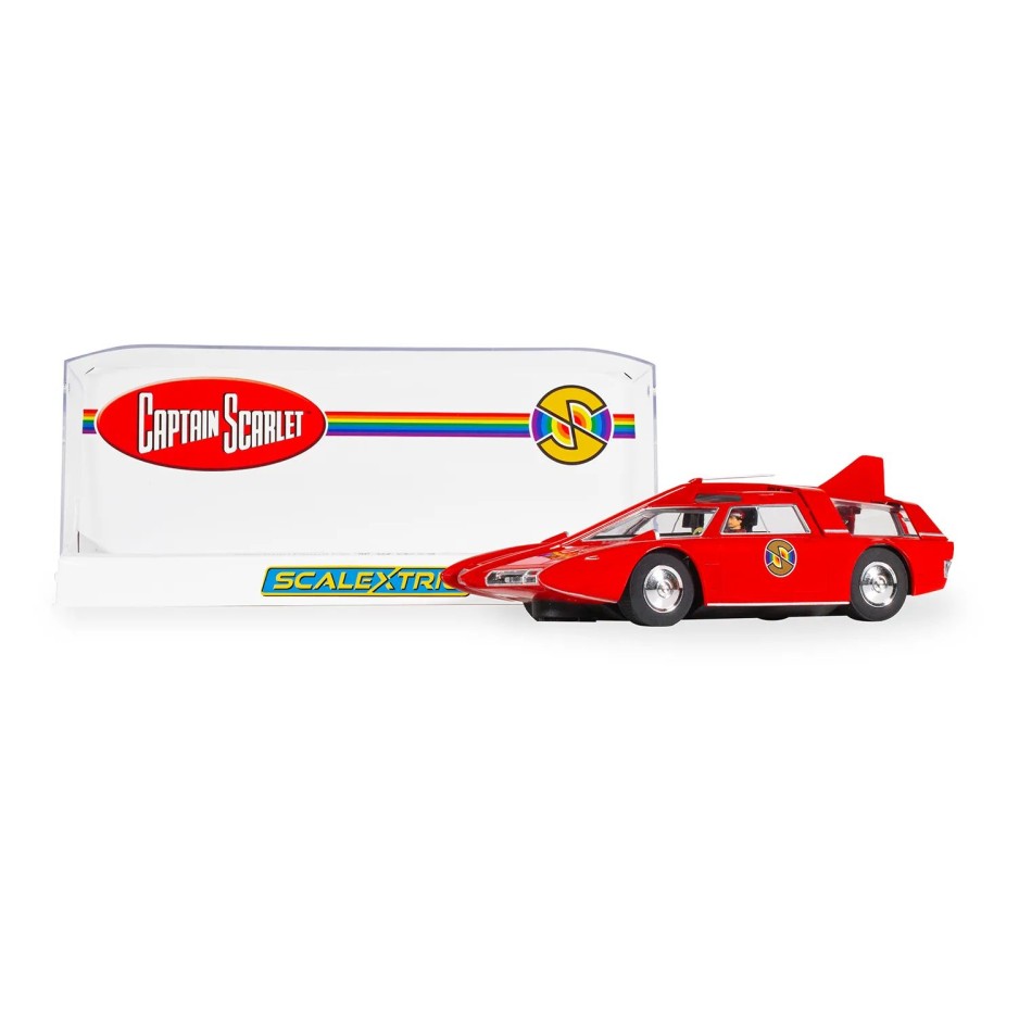 Scalextric C4641 Captain Scarlet -  Spectrum Patrol Car (SPC) Slot Car 1:32 Scale