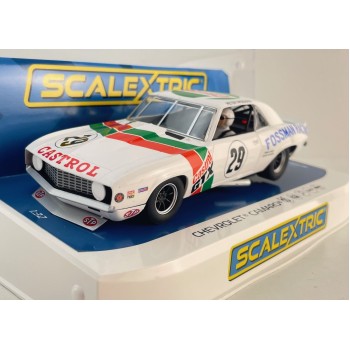 Scalextric C4643 Chevrolet Camaro - Castrol Racing Trans AM Slot Car 1:32 Scale
