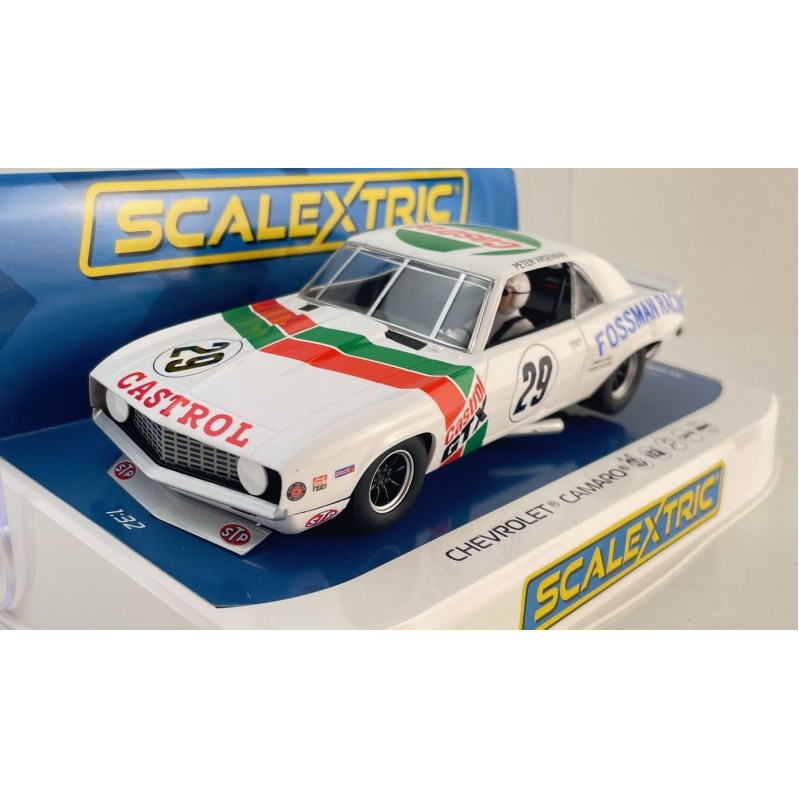 Scalextric C4643 Chevrolet Camaro - Castrol Racing Trans AM Slot Car 1:32 Scale