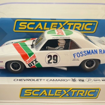 Scalextric C4643 Chevrolet Camaro - Castrol Racing Trans AM Slot Car 1:32 Scale