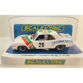 Scalextric C4643 Chevrolet Camaro - Castrol Racing Trans AM Slot Car 1:32 Scale