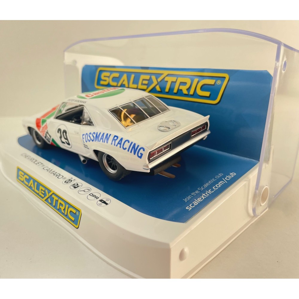 Scalextric C4643 Chevrolet Camaro - Castrol Racing Trans AM Slot Car 1:32 Scale