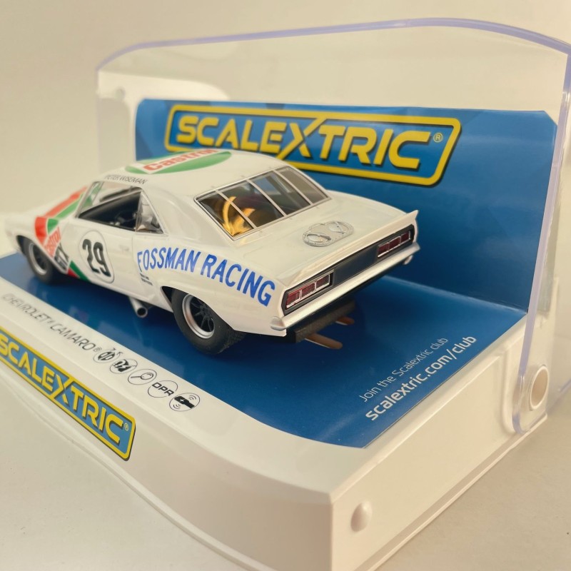 Scalextric C4643 Chevrolet Camaro - Castrol Racing Trans AM Slot Car 1:32 Scale