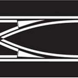 Scalextric C7036 - Digital Scalextric Straight Lane Change Track with Sensors