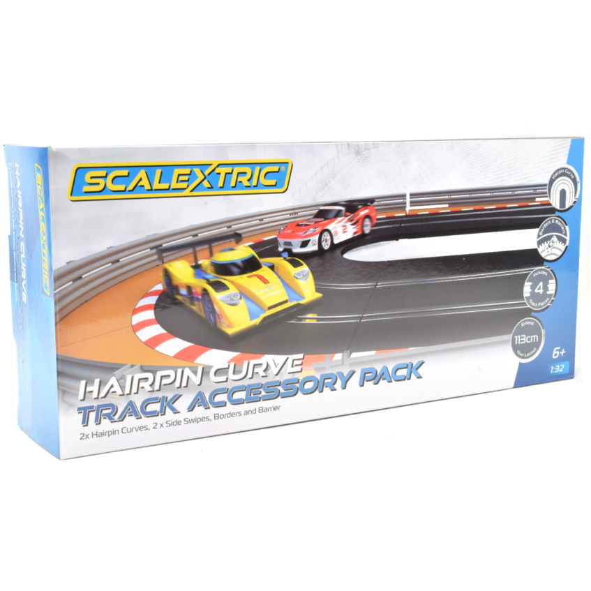 Scalextric C8195 - Hairpin Curve Track Accessory Pack - Scale 1:32