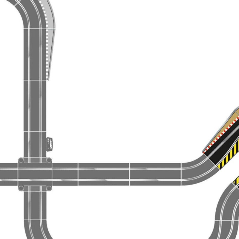 Scalextric C8195 - Hairpin Curve Track Accessory Pack - Scale 1:32