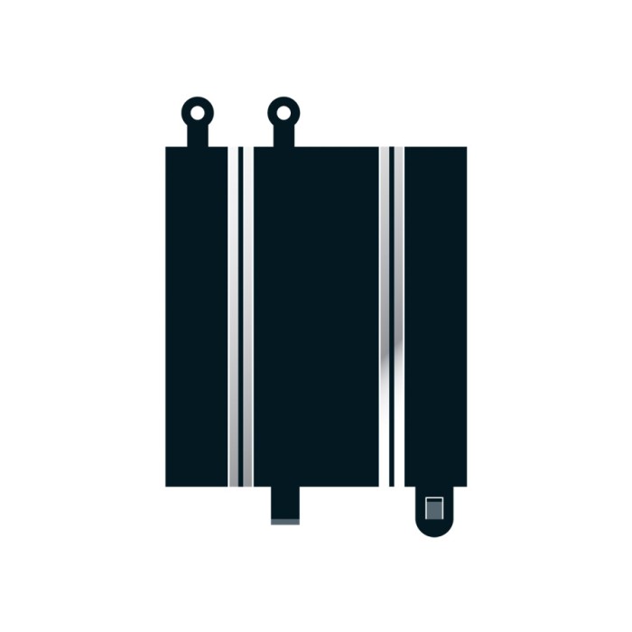 Scalextric C8222 - Classic to Sport Track Conversion 175mm x 2  - Scale 1:32