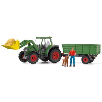 Schleich 42608 - Tractor with Trailer - Farm World