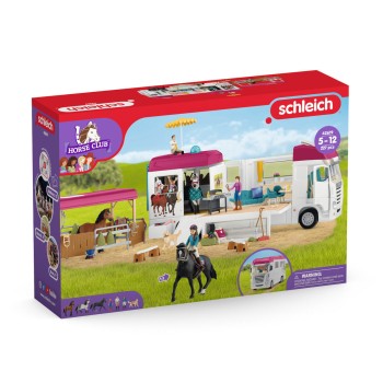 Schleich 42619 - Horse Transporter with Horses and Accessories - Horse Club 2023