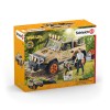 Schleich 42410 Off Roader 4x4 Vehicle with Winch - Wild Life