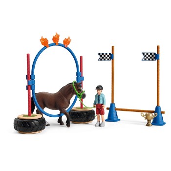 Schleich 42482 - Pony Agility Race - Farm World