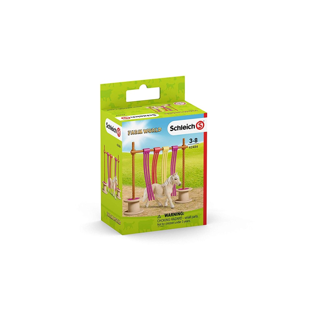 Schleich 42484 - Pony Curtain Obstacle - Farm World