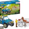 Schleich 41464 - Off-Road Vehicle with Dinosaur Outpost 