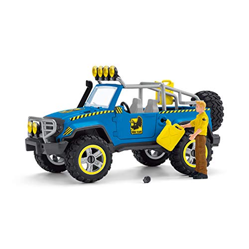 Schleich 41464 - Off-Road Vehicle with Dinosaur Outpost 