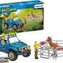 Schleich 41464 - Off-Road Vehicle with Dinosaur Outpost 