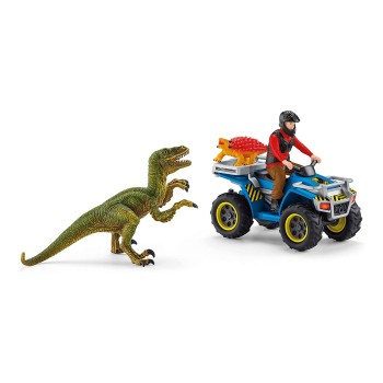 Schleich 41466 - Quad Escape from Velociraptor - Dinosaurs