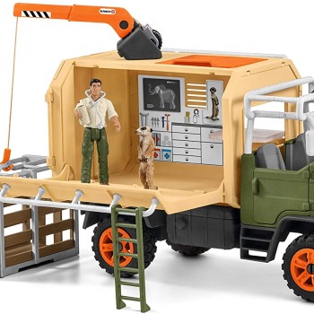 Schleich 42475 - Animal Rescue Large Truck - Wild Life
